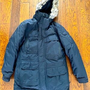 Black barely used  northface parka McMurdo snow / cold originally $400